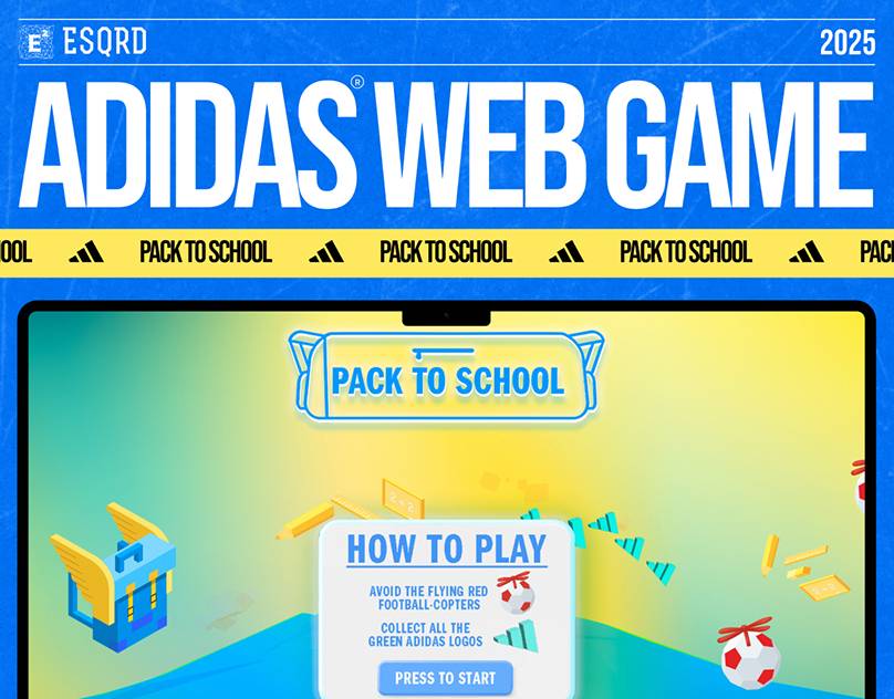 Adidas Web Game