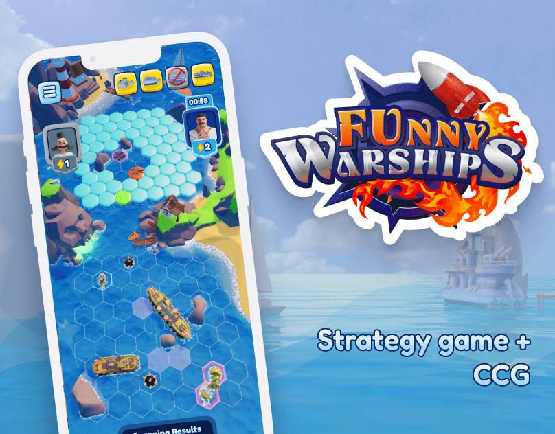 Funny Warships Strategy Game + CCG