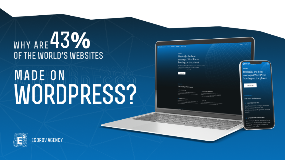 Почему 43% сайтов всего мира сделаны на WordPress?